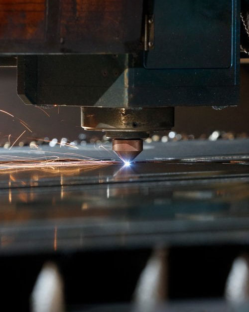 Steel fabrication shop