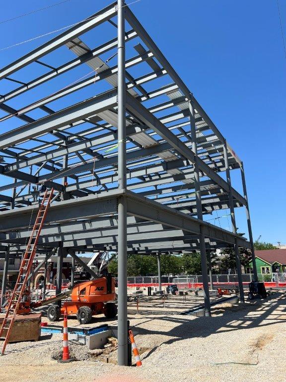 Fabricated steel members