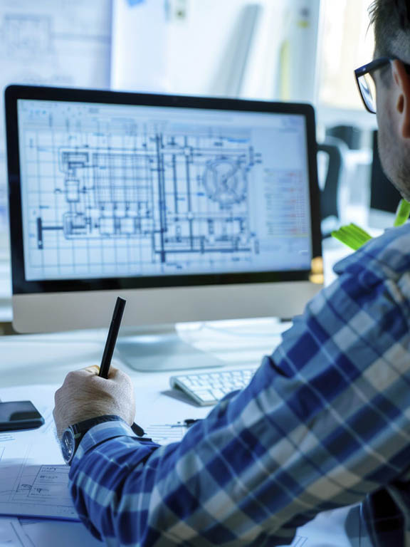 CAD engineering workstation